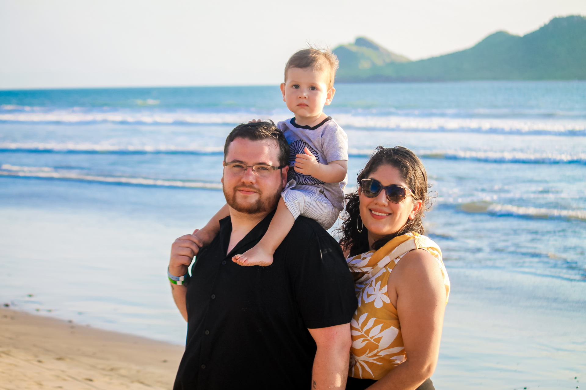 Our family at the beach, the pioneers behind Original Pioneers