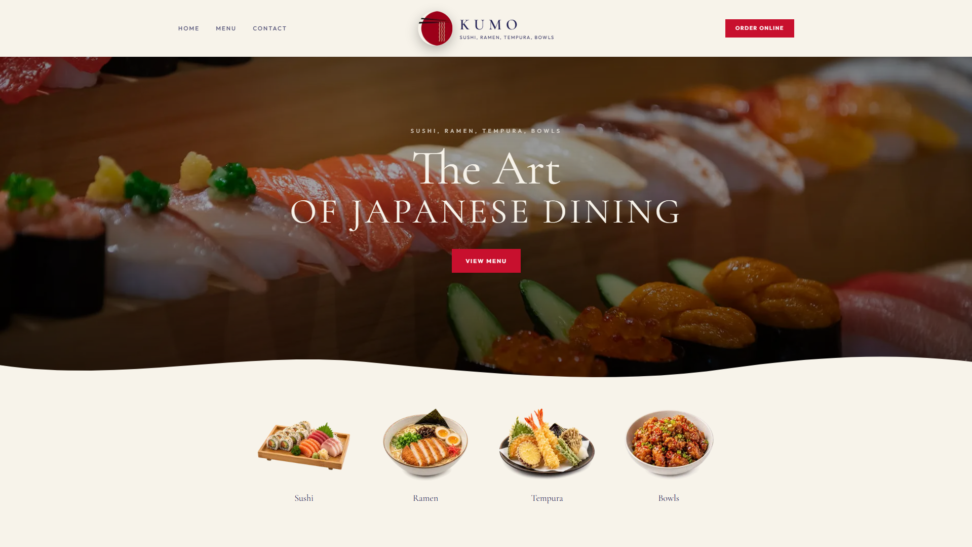 Kumo - Ramen & Sushi